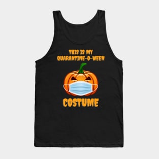 This Is My Quarantine-O-Ween Costume Funny Halloween Design Tank Top